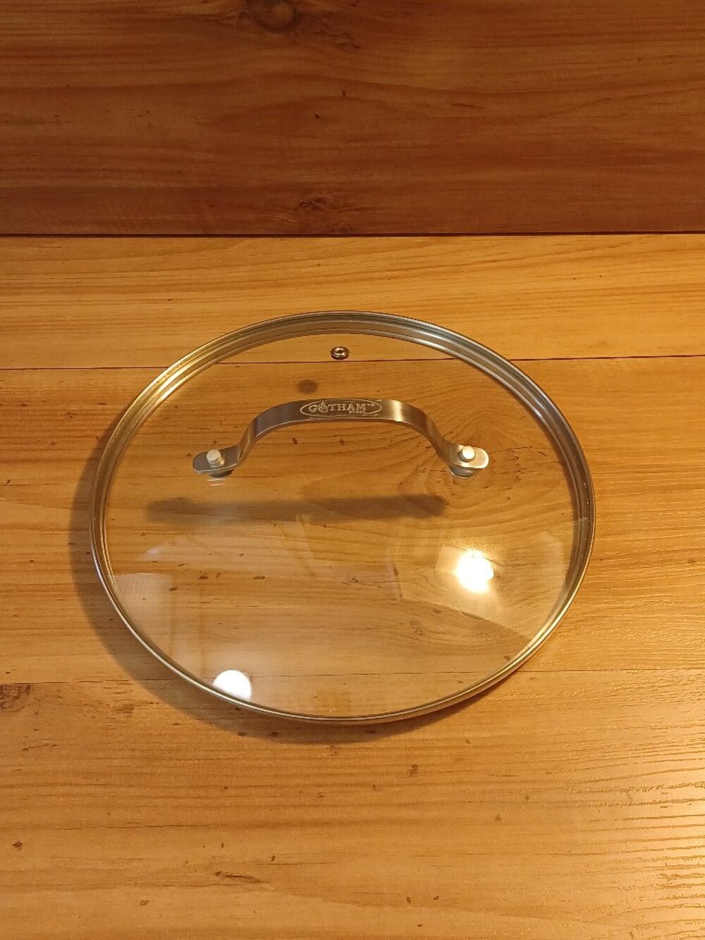 Gotham Steel Replacement Glass lid Skillet Pot Pan Top With Vent 10"